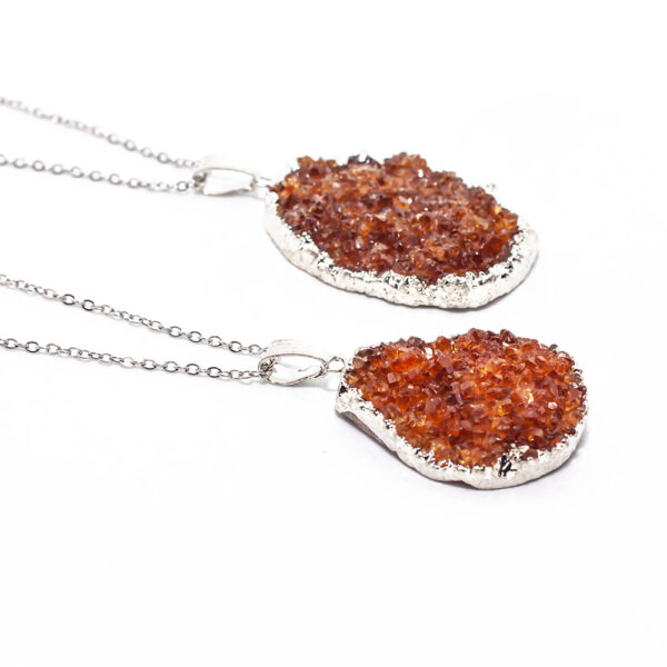 Collar Druza de Citrino